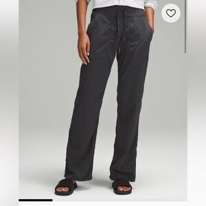 lululemon athletica Black Wide-Leg Track Pants